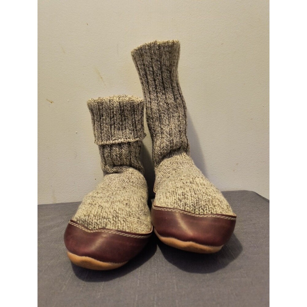 Acorn Original Slipper Sock Wool Mid-Calf MEDIUM Mens 7.5/8.5 Women 9.5/10.5